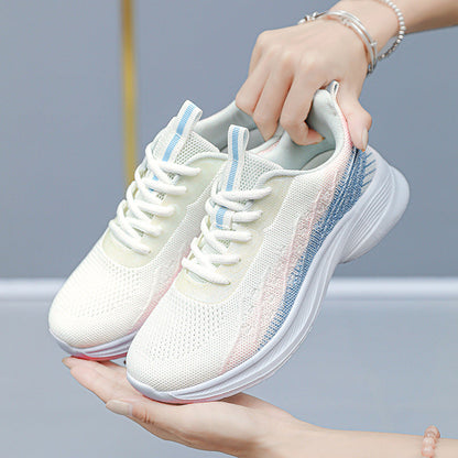 Damen Laufschuhe atmungsaktiv Flexibel Komfort Schwarz - BerlinGlamour