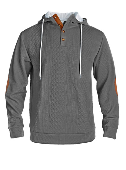 Herren Kapuzenpullover Lässig Modern Strickoptik Berlin