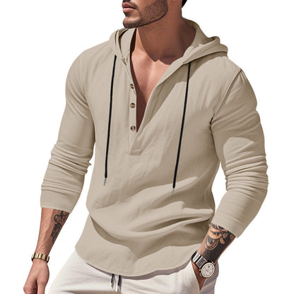 Herren Kapuzenpullover Lässig Moderner Schnitt
