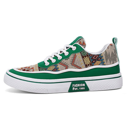 Damen Sneaker Trendy Freizeitschuhe Tribal Design