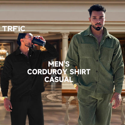 Herren Freizeitshirt Weich Komfort Taschen Sportlich - BerlinGlamour