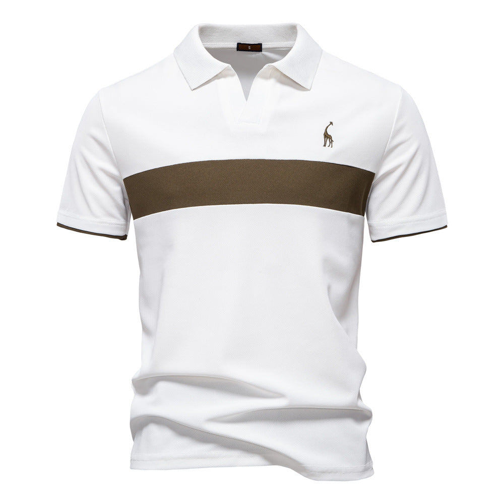 Herren Poloshirt Modern Baumwolle Berlin Style
