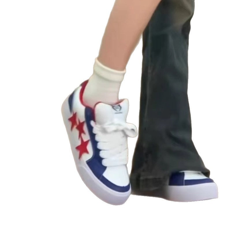 Damen Sneaker Modernes Sternen Design Frauen Schuhe