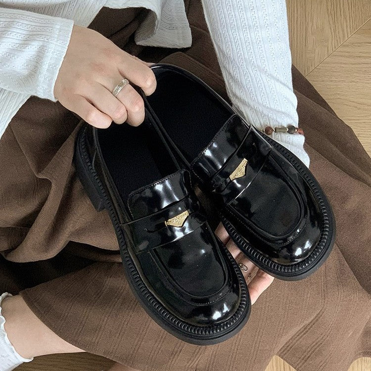 Damen Loafers Elegante Schnalle Schuhe Modern - BerlinGlamour