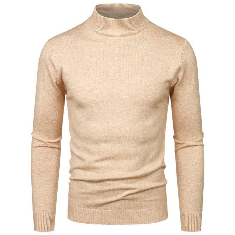 Herren Rollkragenpullover Eleganter Style Feine Baumwolle