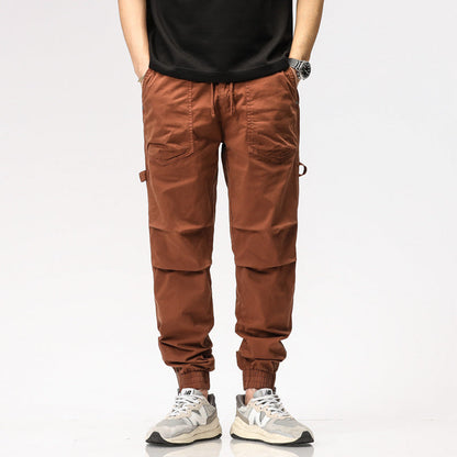 Herren Cargohose Elastisch Mit Vielen Taschen