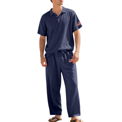 Herren Strandoutfit Leicht Atmungsaktiv Sommer
