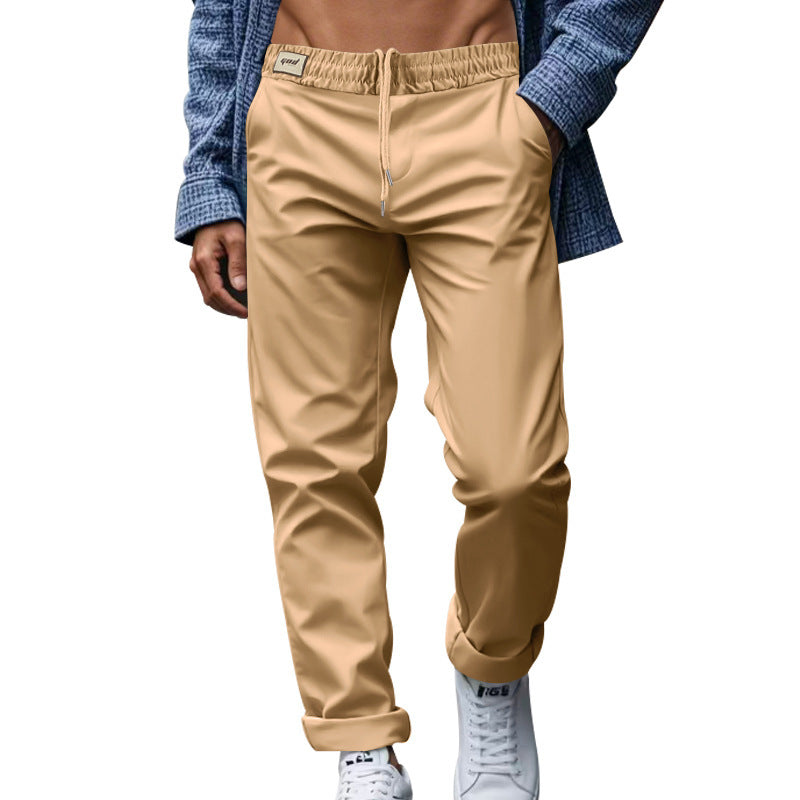 Herren Chino-Hose Bequem Atmungsaktiv Slim-Fit