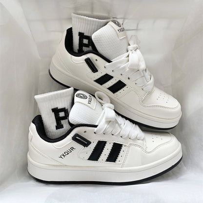 Damen Sneaker Schnürschuhe Bequem Sportlich