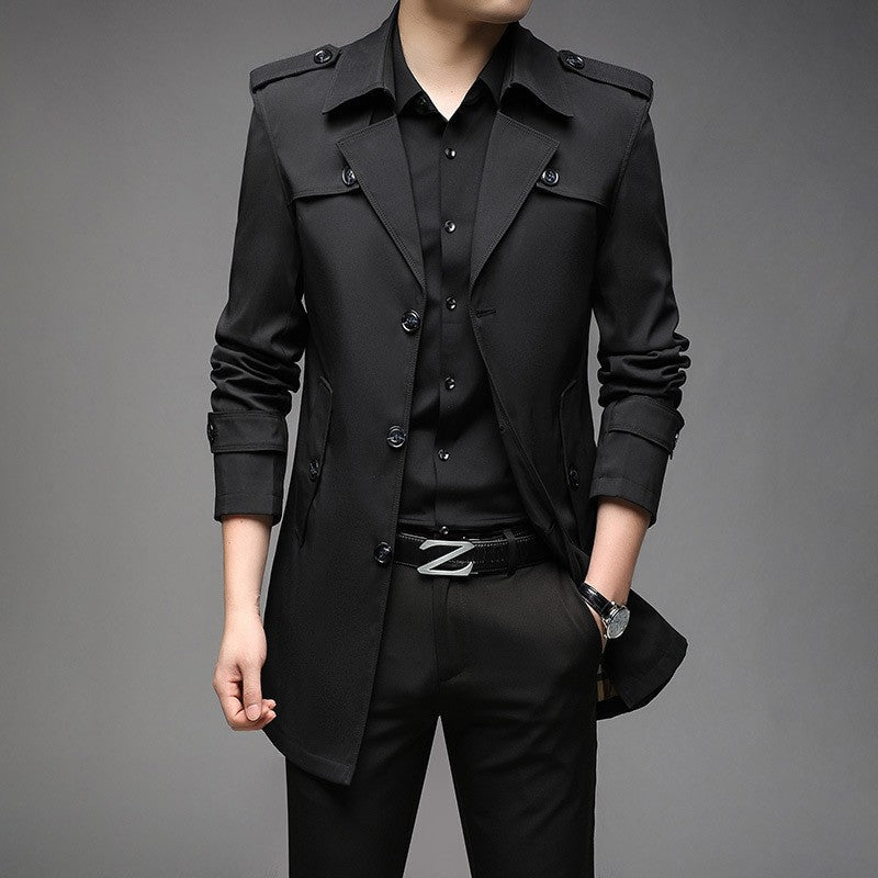 Herren Übergangsjacke Modern mit vielen Taschen - BerlinGlamour