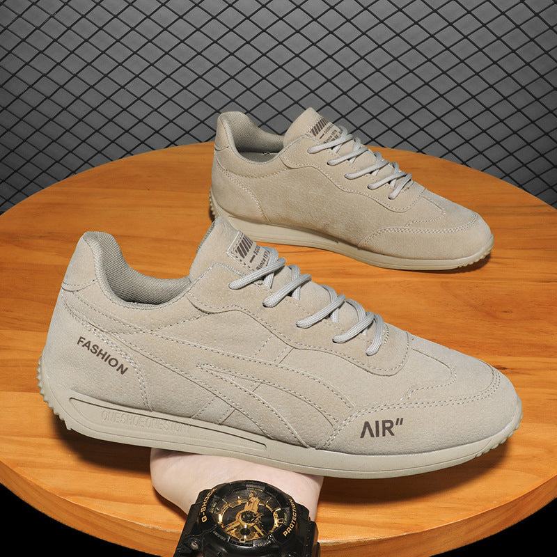 Damen Sneaker Weich Wildleder Atmungsaktiv Sportlich Schwarz - BerlinGlamour