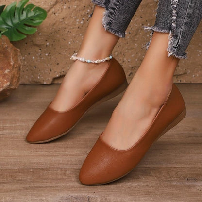 Damen Ballerinas Bequem Flexibel Elegantes Design