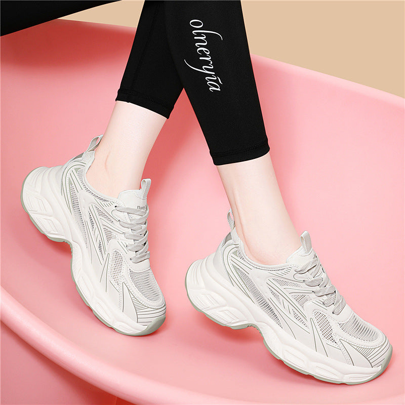 Damen Laufschuhe Sportlich Atmungsaktiv Sneaker Outdoor