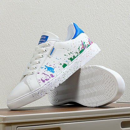 Damen Sneaker mit Spritzdesign und bequemem Innenfutter Sportlich
