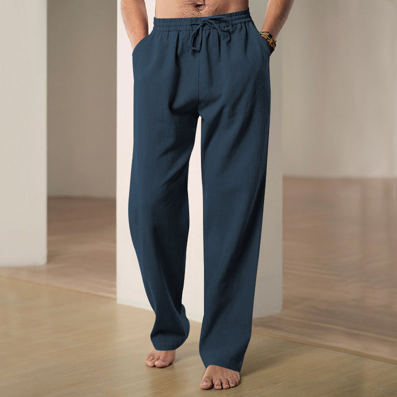 Bequeme Herrenhosen Mit Elastischem Bund Und Taschen