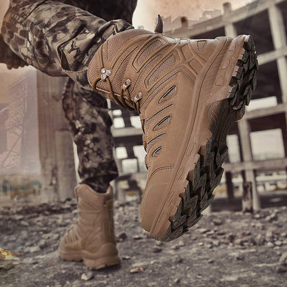 Herren Outdoorschuhe Wanderschuhe robust atmungsaktiv