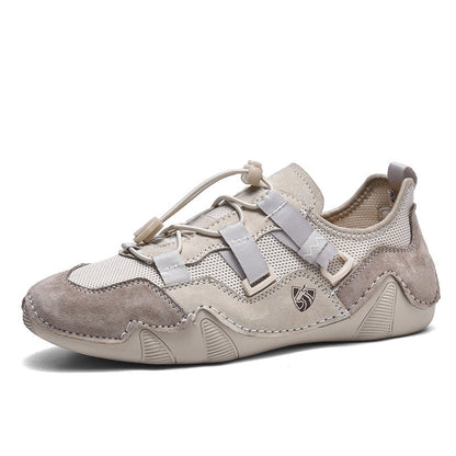 Damen Sneaker Sport Mesh Schnellschnürsystem Laufschuhe