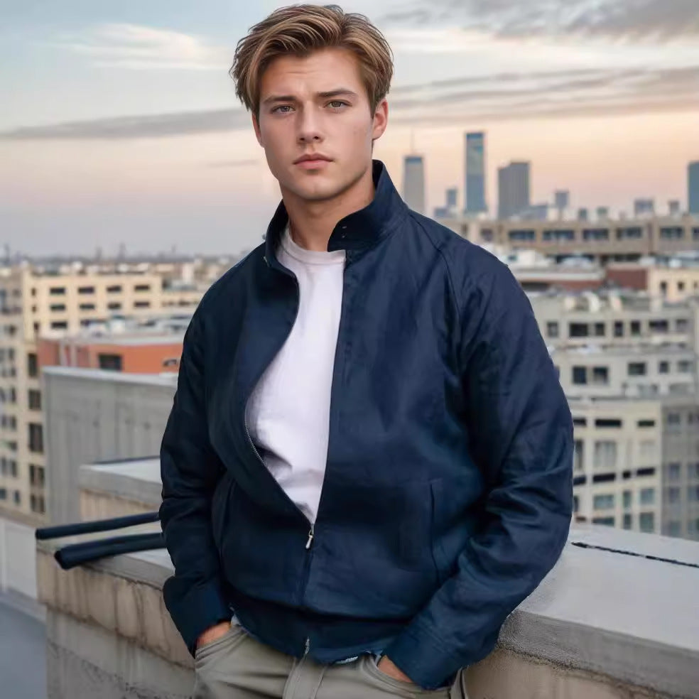 Herren Übergangsjacke Leicht Sommerjacke Modern