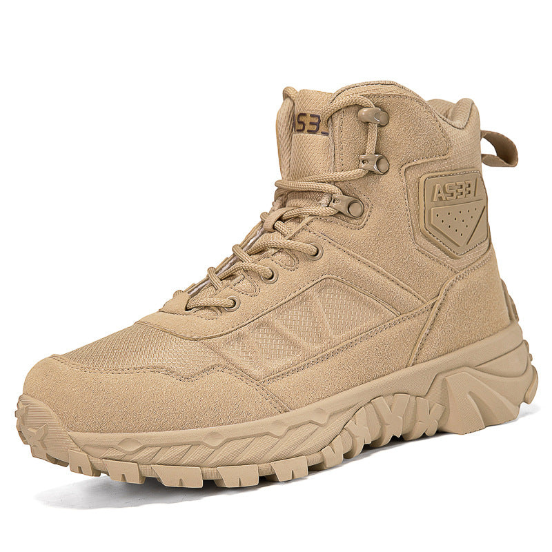 Herren Outdoor-Stiefel Rutschfest Knöchelschutz Wanderschuhe