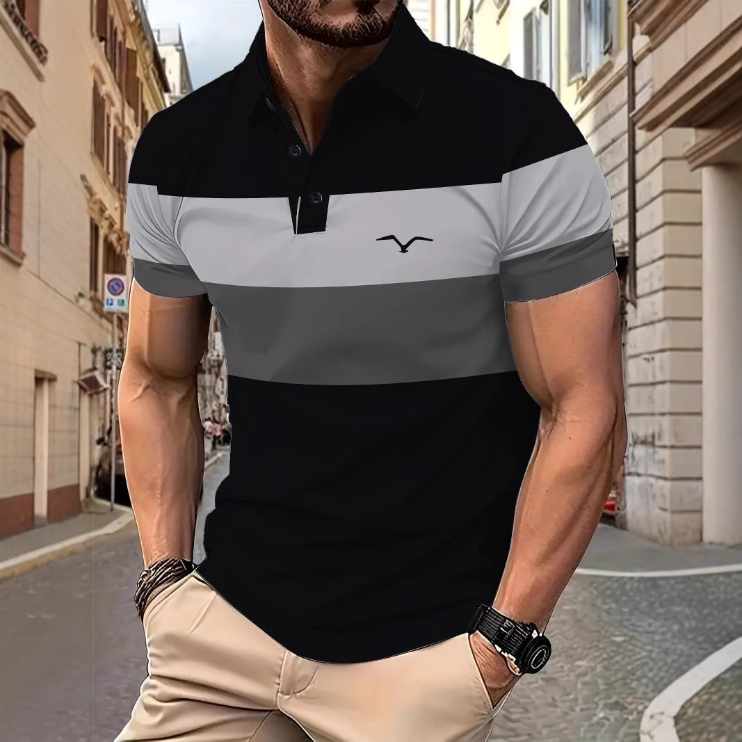 Herren Poloshirt Kurzarm Farbenfroh Modern Berlin