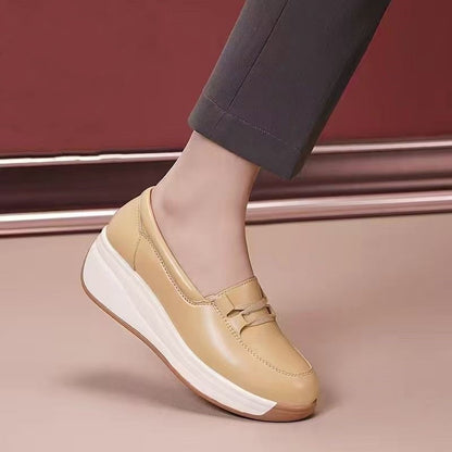 Damen Sneaker Bequem Elegant Slip-On Sneakers