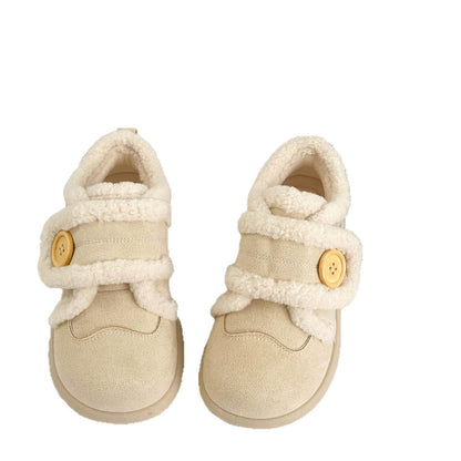 Damen Sneaker Weich Bequem Fleece Innensohle