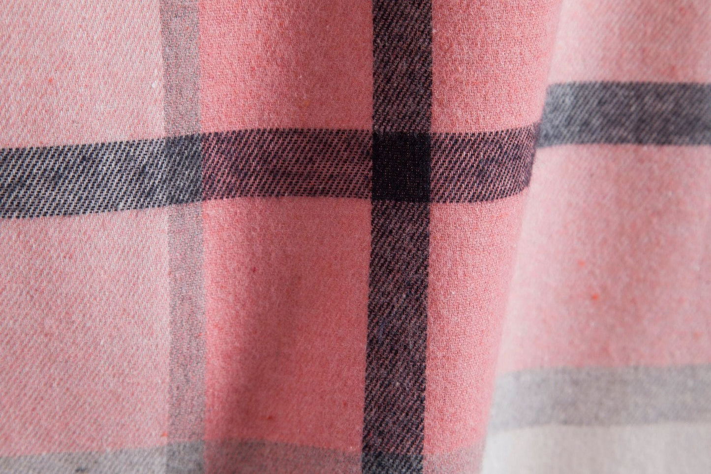 Herren Kapuzenjacke Langarm Karomuster Modern