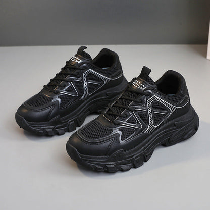 Damen Sneaker Sport Fitness Schuhe Atmungsaktiv