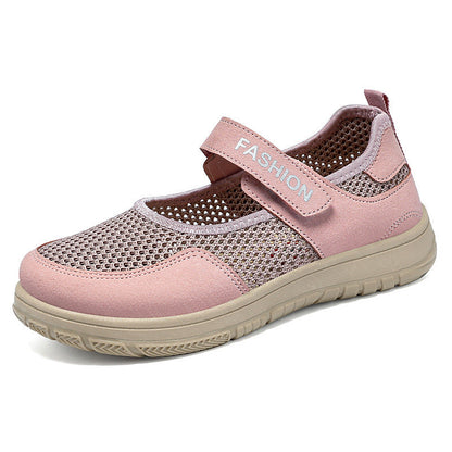 Damen Sportschuhe Atmungsaktiv Klettverschluss Bequem