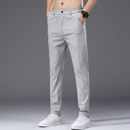 Herren Chino-Hose Bequem Elastisch Modern