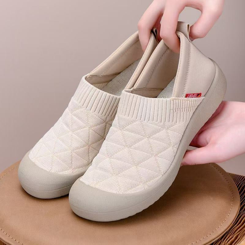 Damen Freizeitschuhe Atmungsaktiv Bequem Rutschfest