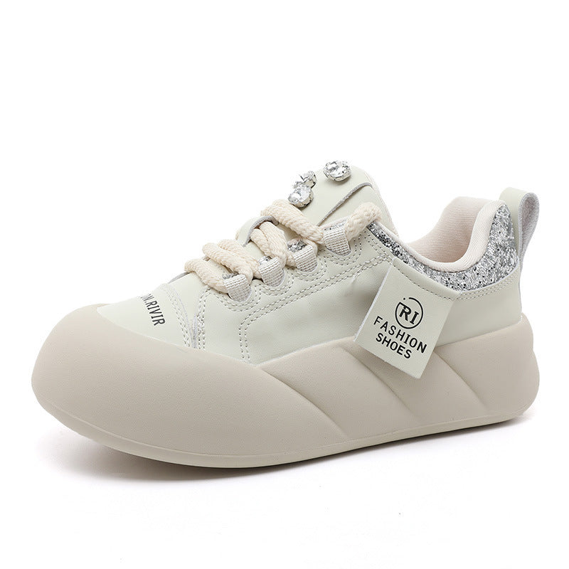 Damen Sneaker Modisch Glitzer mit Komfort Sohle - BerlinGlamour
