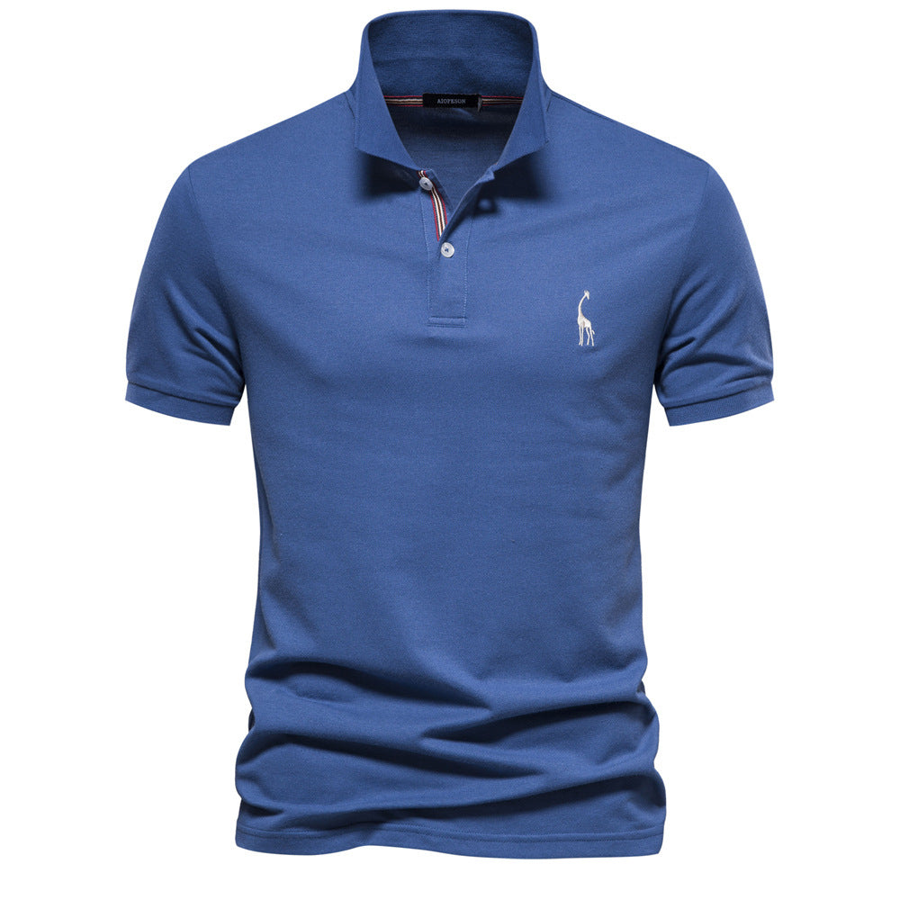 Herren Poloshirt Baumwolle Atmungsaktiv Klassisch Modern - BerlinGlamour