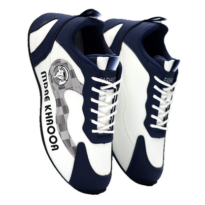 Damen Sneaker Sportlich Modisch Weiß
