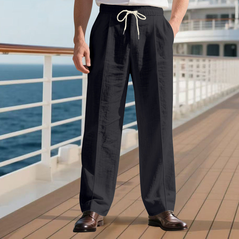 Herren Strandhose Bequem Sommer Leicht