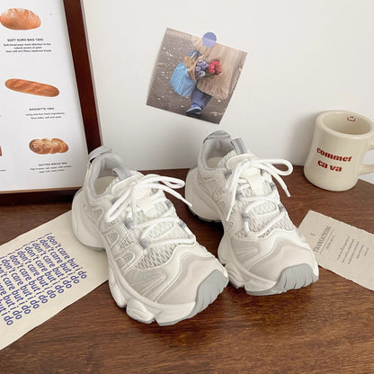 Damen Sneaker Atmungsaktiv Netzstruktur Stabil