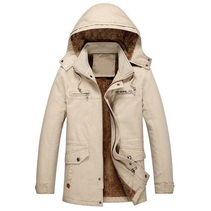 Herren Outdoor Jacke Warm Isoliert Modern