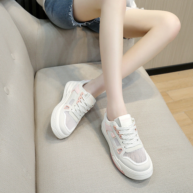 Damen Sneaker Sportlich Leicht Mesh atmungsaktiv