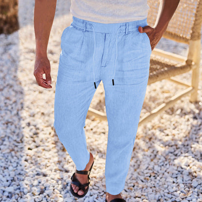 Bequeme Herrenhosen mit verstellbarem Bund Komfort Hose