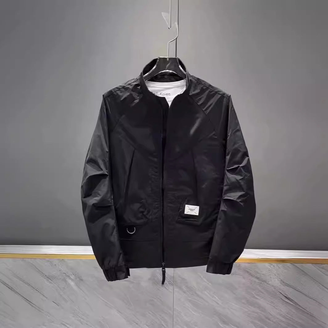 Winddichte Unisex Jacke Leicht Modern Schnitt
