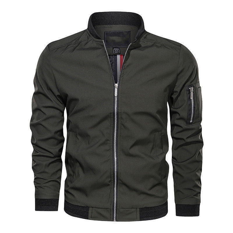 Leichte Bomberjacke Urban Style Schwarz