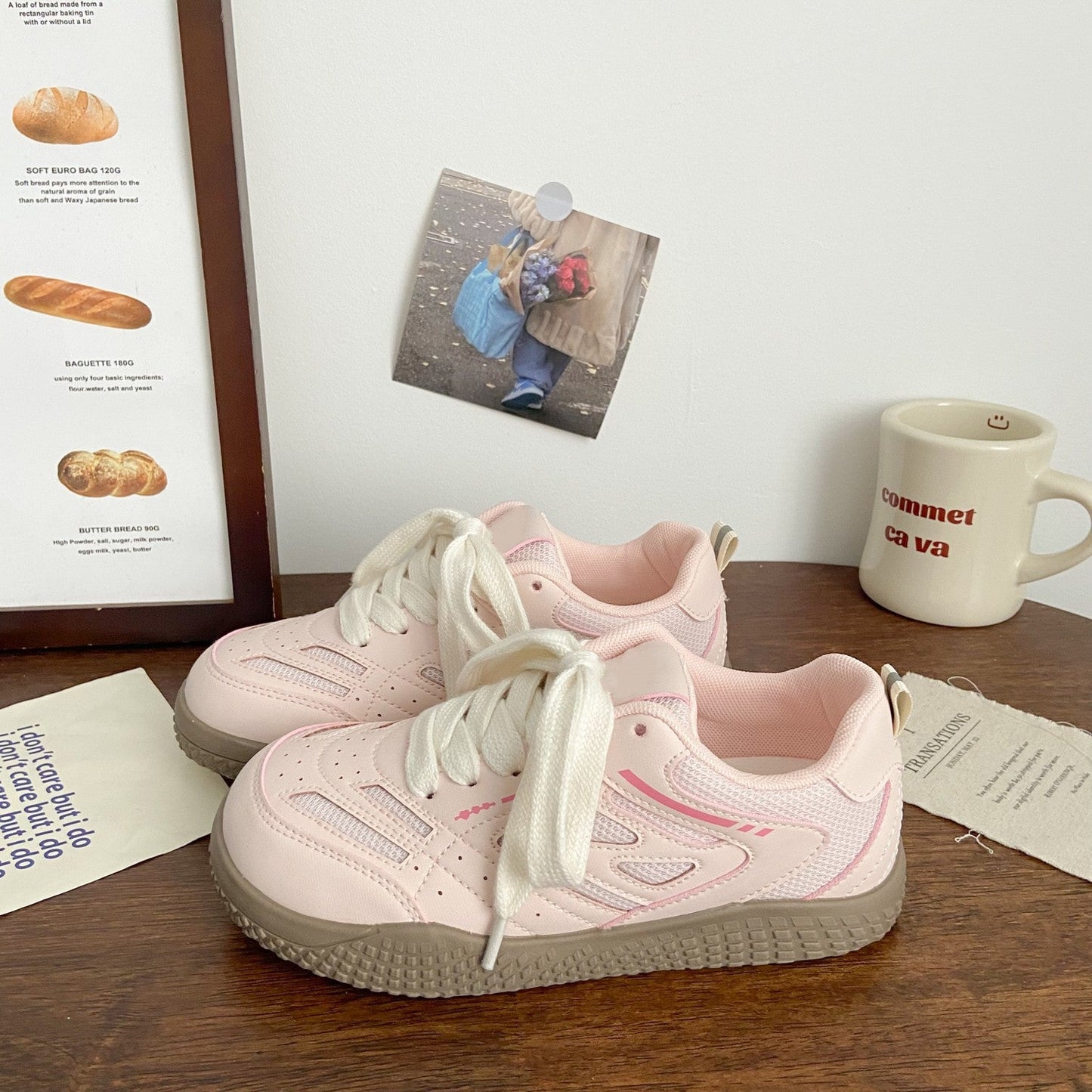 Damen Sneaker atmungsaktiv mit Schnürsystem Trend