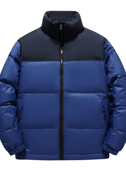 Herren Steppjacke Funktionell Moderner Kragen