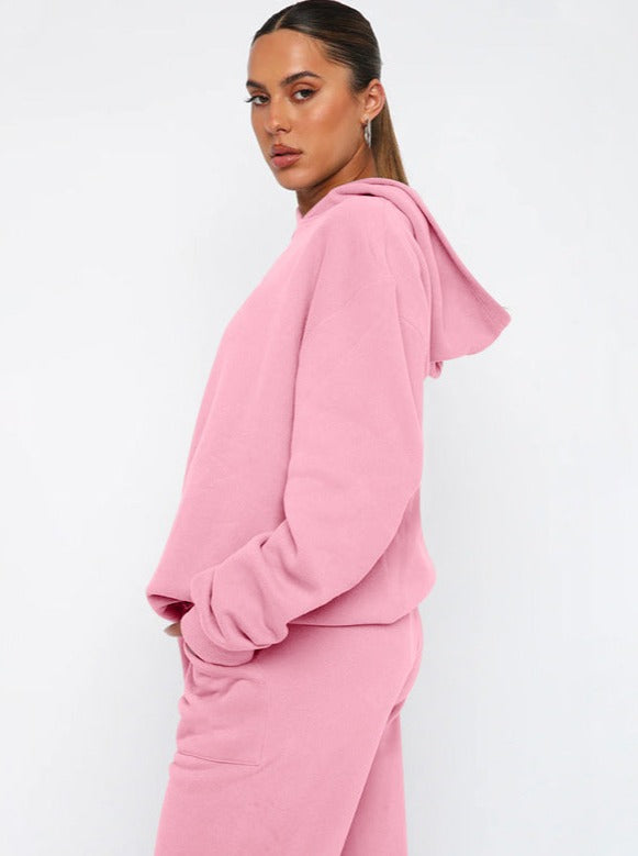 Damen Hoodie Set Oversized Jogger Komfort
