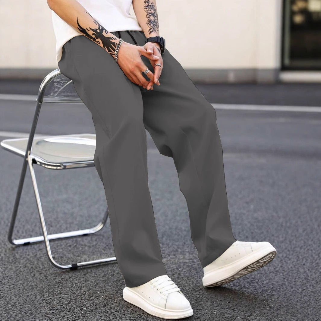 Bequeme Herren Chino Hosen Lockere Freizeithosen