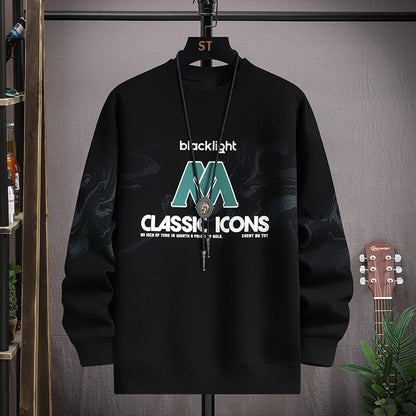 Herren Sweatshirt Modern mit Grafikdruck Trendy Style
