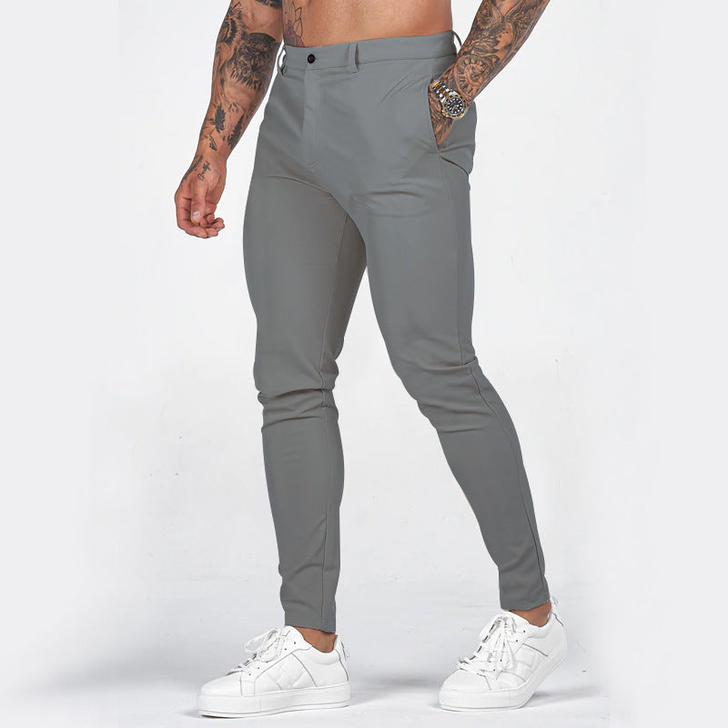 Herren Anzughose Slim Fit Stretch schmal geschnitten