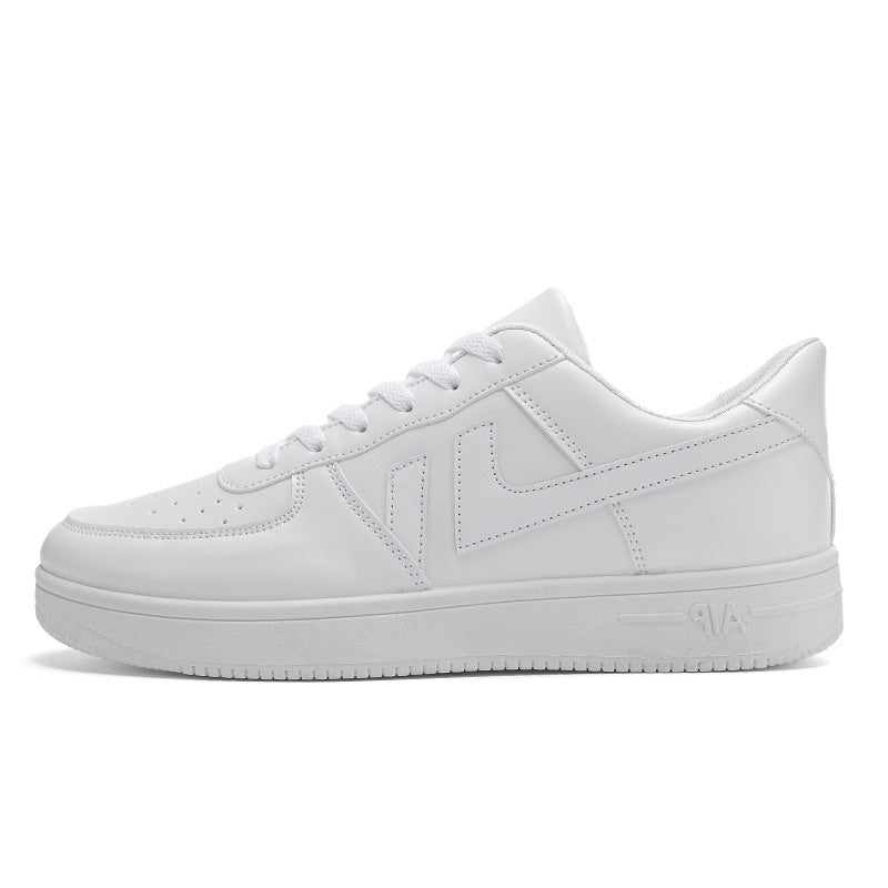 Damen Leder Schuhe Modern Freizeit Schuhe Schwarz