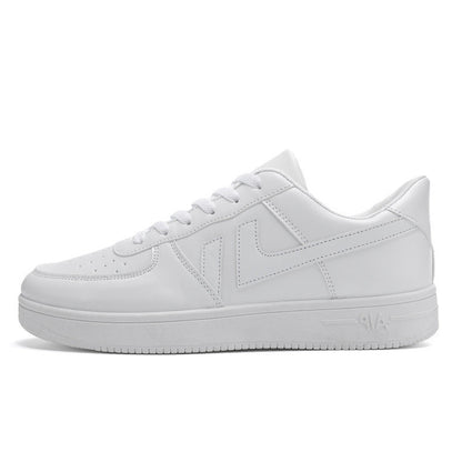 Damen Leder Schuhe Modern Freizeit Schuhe Schwarz