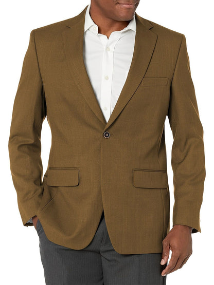 Herren Anzug Blazer Modern Slim Fit Schwarz